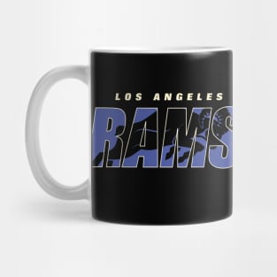 Los Angeles Rams 4 by Buck Tee Originals Mug